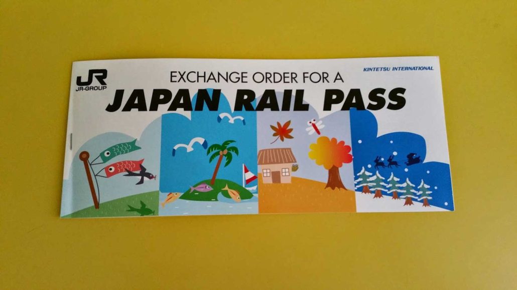 JR Pass Exchange Order